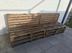 Houten paletten, Gebruikt, Loungeset, Bank, Hout