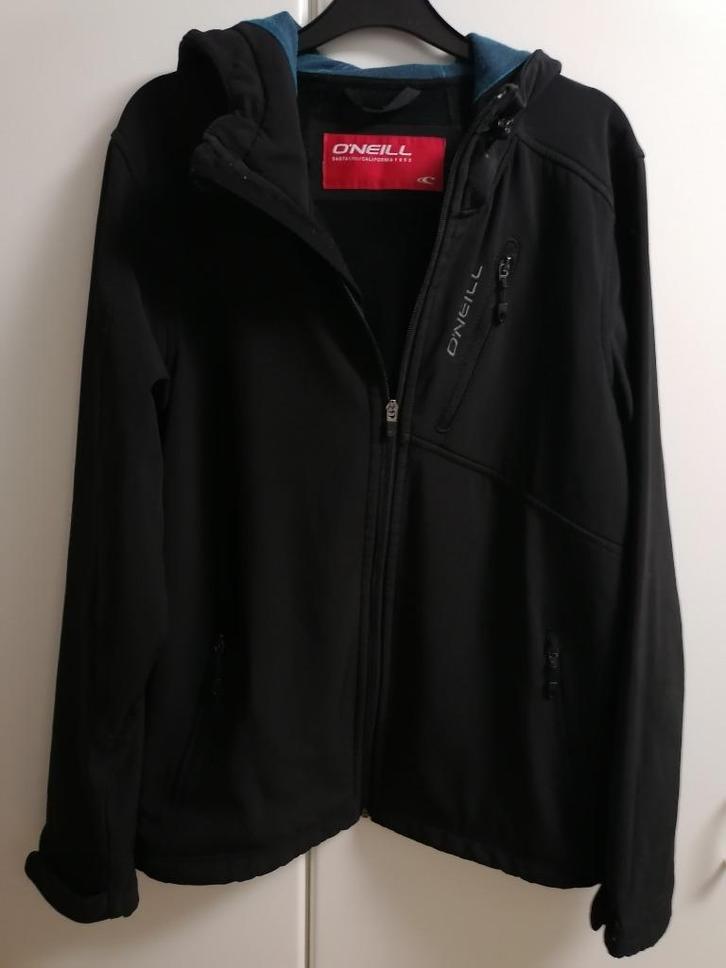 Zwarte vest met kap van O'NEILL, maat S, Kleding | Heren, Truien en Vesten, Zo goed als nieuw, Maat 46 (S) of kleiner, Ophalen of Verzenden