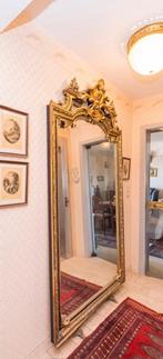 Miroir antique doré, Antiquités & Art, Antiquités | Miroirs, 100 à 150 cm, 200 cm ou plus, Rectangulaire, Enlèvement