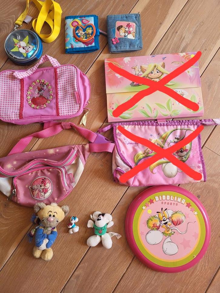 Diddlina spulletjes, Verzamelen, Diddl, Diddlina, Ophalen of Verzenden