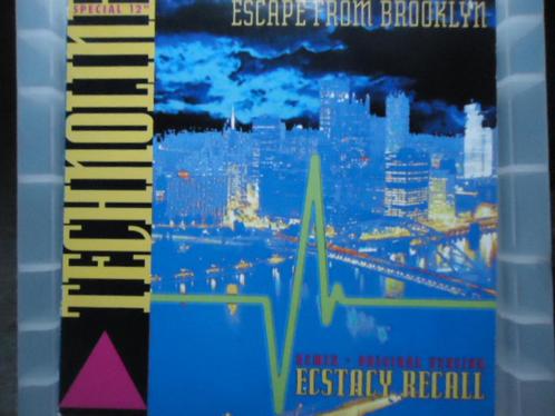 Escape From Brooklyn – Ecstacy Recall, Cd's en Dvd's, Vinyl | Dance en House, Gebruikt, Techno of Trance, 12 inch, Ophalen of Verzenden