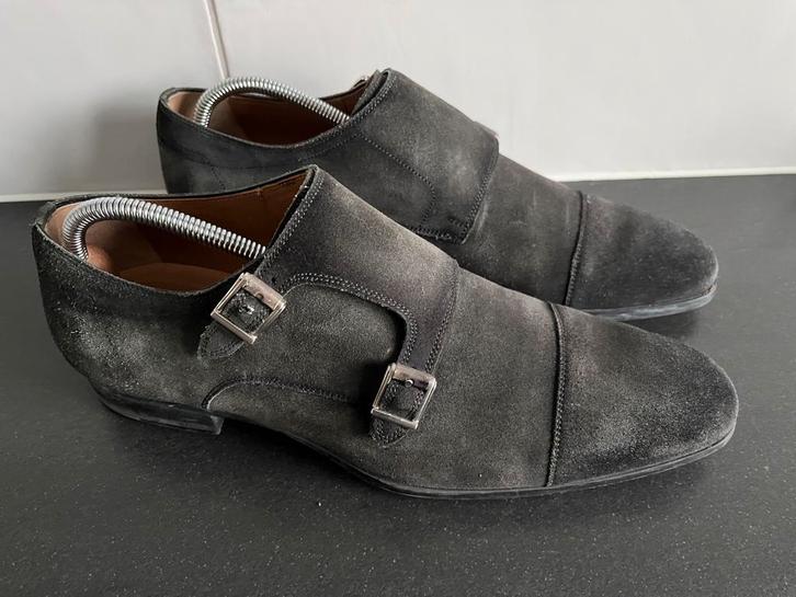 Magnanni herenschoenen maat 43.5 weinig gedragen, Kleding | Heren, Schoenen, Zo goed als nieuw, Gespschoenen, Overige kleuren