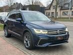 VW Tiguan Allspace 2.0 TDI R-Line - Sfeer -7zit - 360 Camera, Auto's, 4 cilinders, Blauw, 7 zetels, Bedrijf