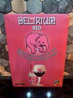 Delirium tremens red reclamebord, Ophalen of Verzenden, Zo goed als nieuw, Reclamebord