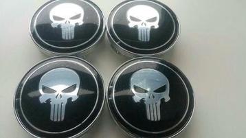 Punisher tuning wieldoppen Ø 60 mm / klemmaat +- 56 mm beschikbaar voor biedingen