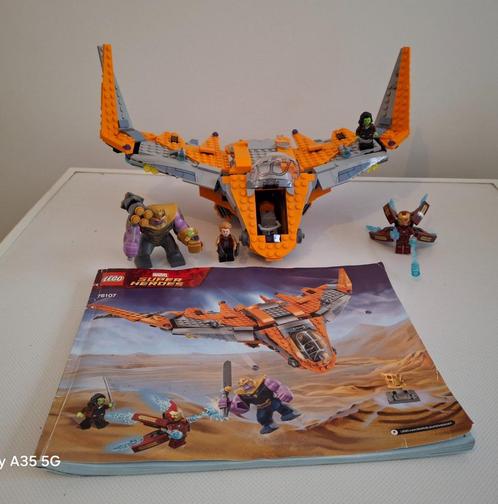 LEGO 76107 Het ultieme gevecht van de superheld Thanos, Kinderen en Baby's, Speelgoed | Duplo en Lego, Gebruikt, Lego, Complete set