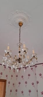 Lustre à pampilles + 2 appliques, Enlèvement, Utilisé