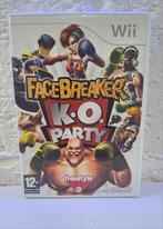 Wii Facebreaker K.O. Party, Games en Spelcomputers, Ophalen of Verzenden, Gebruikt