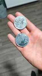 2 pièces de 500 Francs belge, Timbres & Monnaies, Enlèvement ou Envoi, Argent, Belgique, Autres valeurs