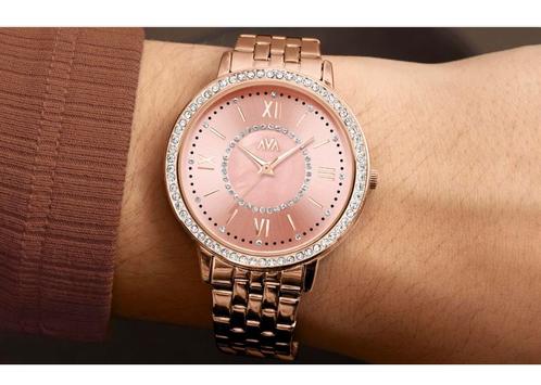 Dameshorloge AVA, Handtassen en Accessoires, Horloges | Dames, Nieuw, Ophalen