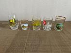 5 borrelglaasjes, Verzamelen, Ophalen of Verzenden, Zo goed als nieuw, Borrel- of Shotglas