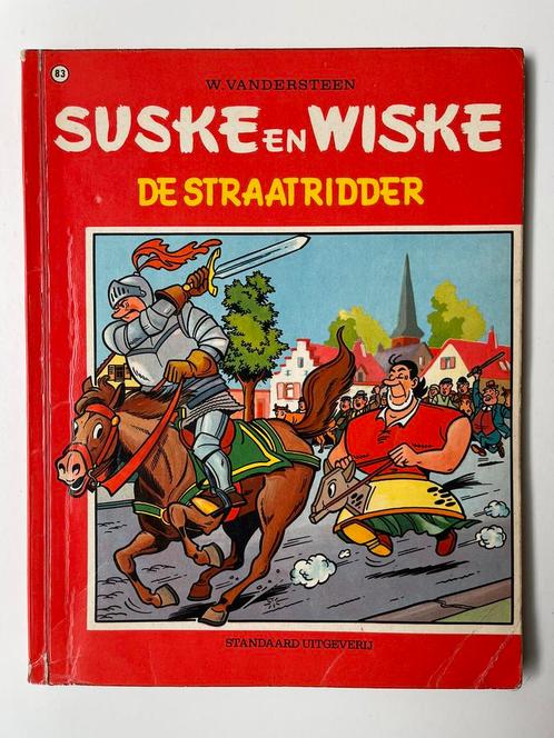 Suske en Wiske De straatridder 1968, Boeken, Stripverhalen, Ophalen of Verzenden
