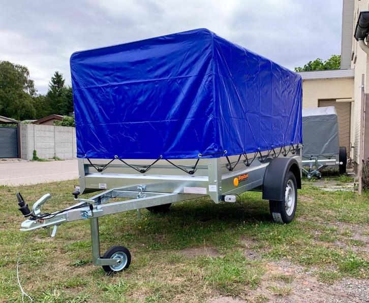 Aanhangwagen 236x129 nieuw, Auto diversen, Aanhangers en Bagagewagens, Nieuw, Ophalen