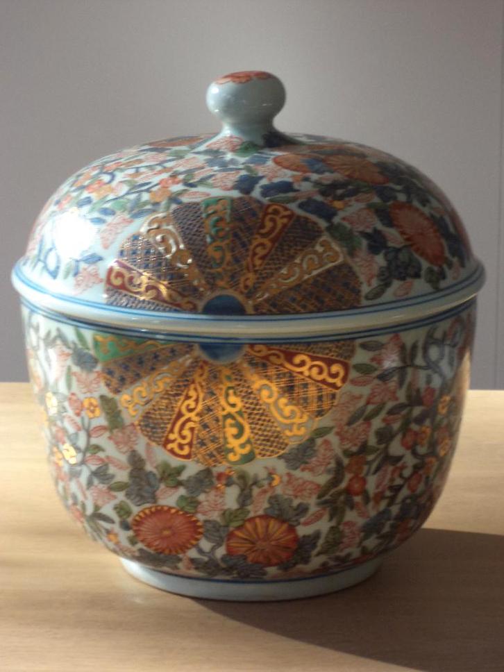 antiek Japan IMARI porselein handbeschilderd L pot gemberpot, Antiek en Kunst, Antiek | Porselein, Ophalen