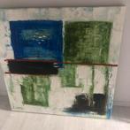 Groot schilderij op doek, Ophalen