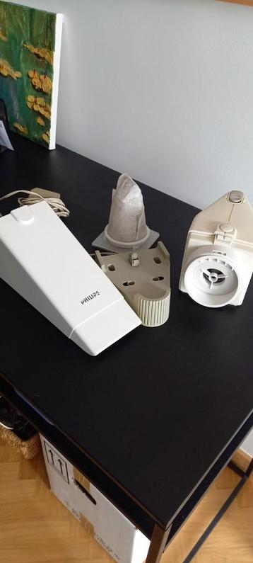 Aspirateur de table. PHILIPS. Vintage, Electroménager, Enlèvement ou Envoi, Utilisé, Aspirateur