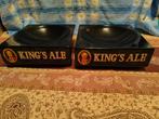 2 Grote keramische pubasbakken van King's Ale, Ophalen