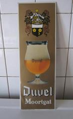 Reclame blik Duvel Moortgat, Ophalen, Gebruikt