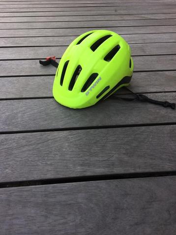 Fietshelm fluo geel 53-58cm beschikbaar voor biedingen