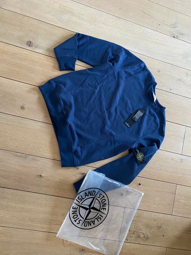 Sweat bleu, Neuf, Stone Island, Enlèvement, Bleu