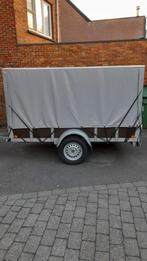 Aanhangwagen met afneembare huif, Ophalen, Zo goed als nieuw