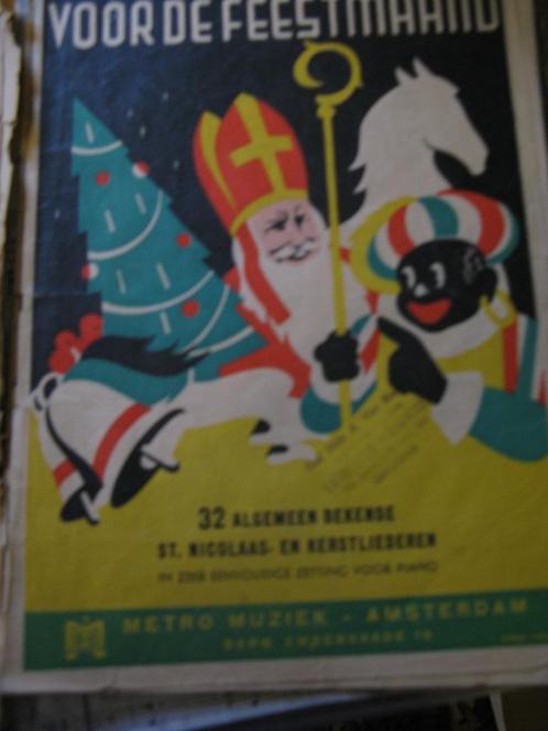 bladmuziek kerstmuziek sinterklaasliedjes piano partituur, Muziek en Instrumenten, Bladmuziek, Gebruikt, Thema, Klassiek, Piano