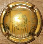 Capsule Cava d'Espagne CONDE DE CARALT ocre & or nr.02, Enlèvement ou Envoi, Neuf, Espagne, Autres types