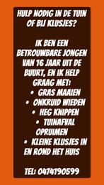Tuinhulp, klusjes