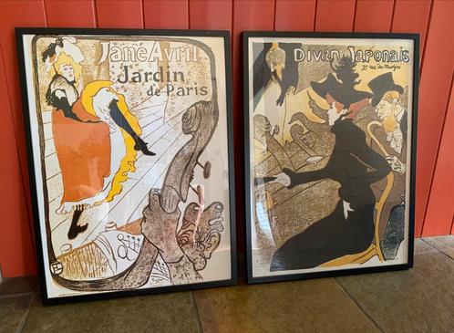 2 beroemde afbeeldingen van Toulouse-Lautrec., Antiek en Kunst, Kunst | Schilderijen | Abstract, Ophalen