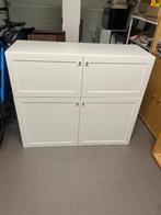 Ikea kast wit 2 elementen, Ophalen, Gebruikt, Kast, 100 cm of meer