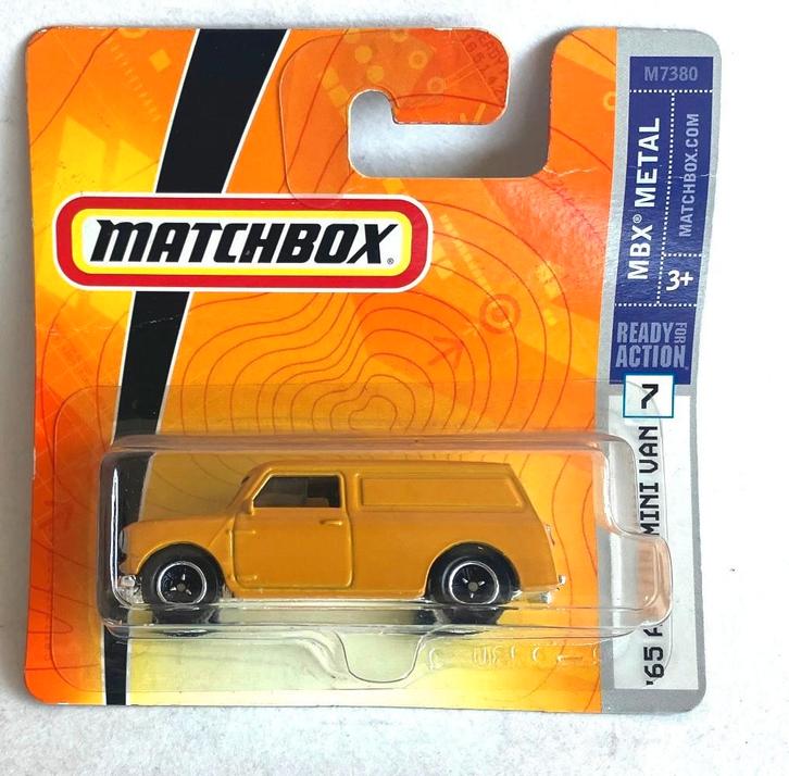 Austin Mini Van 2007 Matchbox Heritage Classics #7., Hobby en Vrije tijd, Modelauto's | Overige schalen, Zo goed als nieuw, Auto