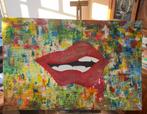 Moderne werk op doek, Antiek en Kunst, Kunst | Schilderijen | Modern, Ophalen