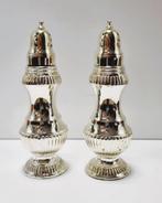 Peper en zoutvat, verzilverd., Antiek en Kunst, Ophalen of Verzenden
