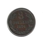 Guernsey, 8 Doubles 1874., Enlèvement ou Envoi, Autres pays, Monnaie en vrac