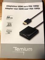 Adaptateur HDMI vers VGA - Neuf!, Enlèvement ou Envoi, Neuf