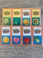 8 Vintage Kanto Gym Badges WOTC 1999-2000, Hobby en Vrije tijd, Verzamelkaartspellen | Pokémon, Ophalen of Verzenden, Nieuw, Overige typen