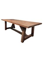 stoere eettafel 3 meter, Huis en Inrichting, Vijf personen of meer, Rechthoekig, Overige houtsoorten, Nieuw