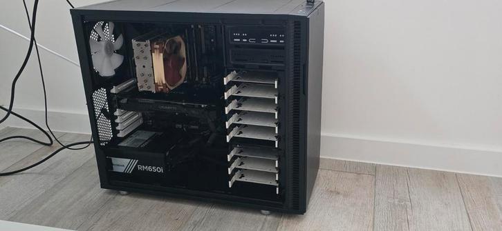 I7-6700 - GTX1070 - 16Gb ddr4 - 500gb m2 ssd, Computers en Software, Desktop Pc's, Zo goed als nieuw, SSD, Ophalen