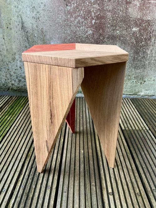 Nieuwe design tabouret, krukje, Huis en Inrichting, Krukjes, Nieuw, Hout, Ophalen