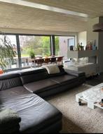 Hoeksalon bruin - GRATIS - zelf af te halen, Huis en Inrichting, Zetels | Complete zithoeken, Ophalen, Gebruikt, Modern