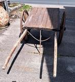 Kar karren antieke handkar decoratie, Ophalen