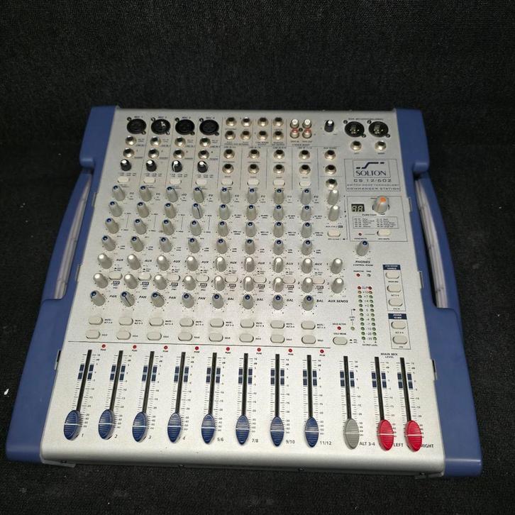 Mixeur motorisé SOLTON 2 x 400 watts, TV, Hi-fi & Vidéo, Enceintes, Comme neuf, Enlèvement ou Envoi