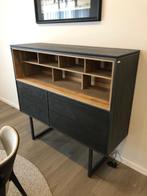 Dressoir / Highboard - Xooon (Met verlichting), Huis en Inrichting, Ophalen, 100 tot 150 cm, Metaal, Zo goed als nieuw