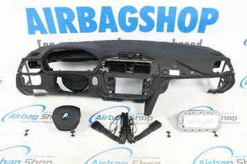 Airbag kit Tableau de bord couture blanc BMW 4 serie F32 F33, Enlèvement ou Envoi, Utilisé