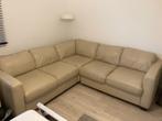 lederen zetel, Huis en Inrichting, Ophalen, Gebruikt, Hoekbank, Leer