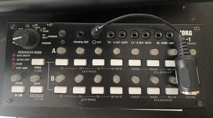 Korg SQ1 Sequencer - volledig functioneel, Musique & Instruments, Équipement Midi, Utilisé, Enlèvement ou Envoi