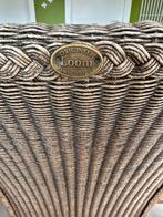 4 rieten stoelen Loom, Huis en Inrichting, Ophalen, Gebruikt, Bruin, Riet of Rotan