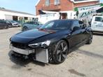 Audi E-tron Gt Ongevalwagen !!!!, Auto's, Automaat, 4 deurs, Zwart, Leder