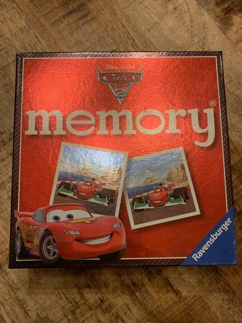 Gezelschapsspel: Cars memory (Ravensburger), Hobby en Vrije tijd, Gezelschapsspellen | Kaartspellen, Zo goed als nieuw, Ophalen of Verzenden