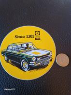 Autocollant pour voiture vintage SIMCA 1301, Enlèvement ou Envoi
